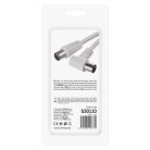 EMOS Antenna koax kábel 90° 1,25m