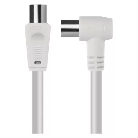 EMOS Antenna koax kábel 90° 1,25m