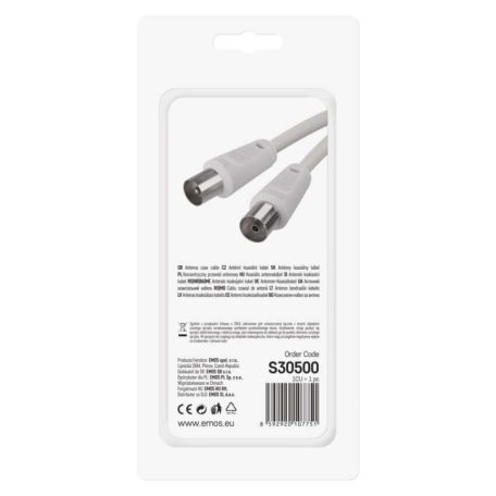 EMOS Antenna koax kábel 5m