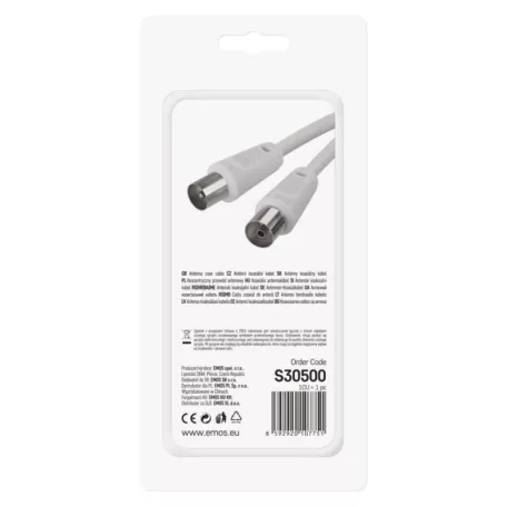 EMOS Antenna koax kábel 5m