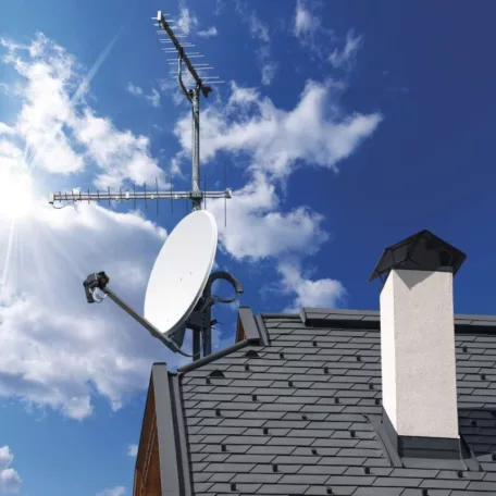 EMOS Antenna koax kábel 90° 7,5m