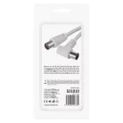 EMOS Antenna koax kábel 90° 10m