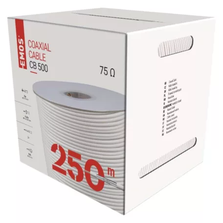 EMOS Koax kábel CB113 LSZH 250m