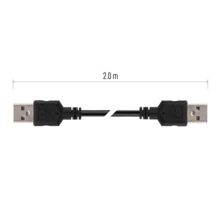 EMOS USB kábel 2.0 A – micro B csatlakozó 2m