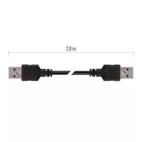 EMOS USB kábel 2.0 A – micro B csatlakozó 2m