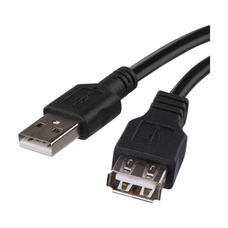 EMOS USB kábel 2.0 A – A/F csatlakozó 2m