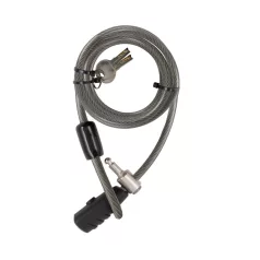   STANLEY S741-159 családi kulcskábeles kerékpár zár, 3 kulcsos, 2400 mm hosszúság