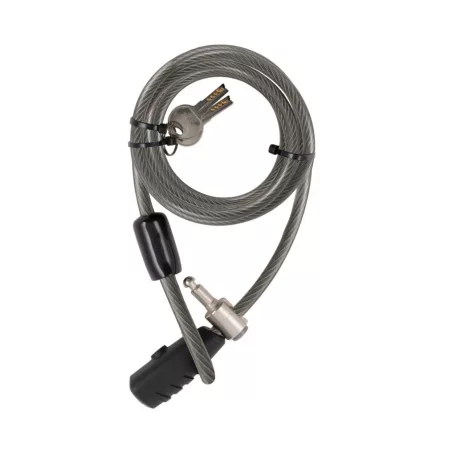 STANLEY S741-159 családi kulcskábeles kerékpár zár, 3 kulcsos, 2400 mm hosszúság