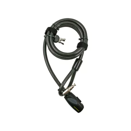 STANLEY S741-163 családi kulcskábeles kerékpár zár, 3 kulcsos, 2400 mm hosszúság