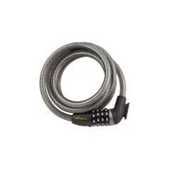  STANLEY S755-204 kábelkombinációs kerékpár zár, 9999 kombináció, 1800 mm hosszúság