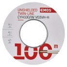 EMOS Hangfalkábel 2*1.00mm fehér