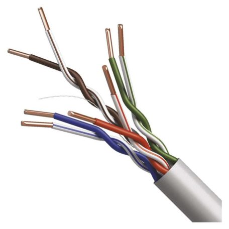 EMOS UTP kábel CAT5E PVC CCA, 100m