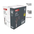 EMOS UTP kábel CAT 5E 100m