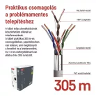 EMOS FTP kábel CAT 5E 305m