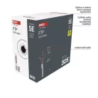 EMOS FTP kábel CAT 5E 305m