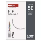 EMOS FTP kábel CAT 5E 100m