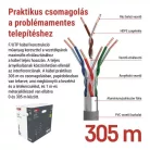 EMOS FTP kábel CAT6 305m