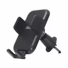SAL SA063 autós mobiltartó, kb. 55 - 95 mm, félautomata, szellőzőre, egykezes, szilikon felület, forgatható, billenthető