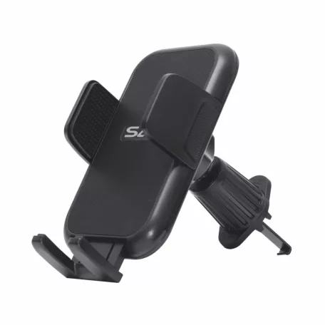 SAL SA063 autós mobiltartó, kb. 55 - 95 mm, félautomata, szellőzőre, egykezes, szilikon felület, forgatható, billenthető