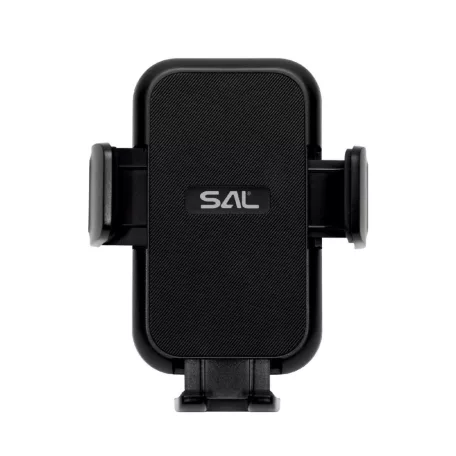 SAL SA063 autós mobiltartó, kb. 55 - 95 mm, félautomata, szellőzőre, egykezes, szilikon felület, forgatható, billenthető