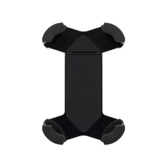   SAL SA065 kerékpáros, rolleres mobiltartó, masszív tartóbilincs, biztonsági retesz, védett sarokelemek, gumi és szilikonbetétek, 18 - 45 mm kormányátmérőre