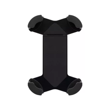 SAL SA065 kerékpáros, rolleres mobiltartó, masszív tartóbilincs, biztonsági retesz, védett sarokelemek, gumi és szilikonbetétek, 18 - 45 mm kormányátmérőre