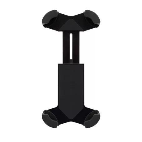 SAL SA065 kerékpáros, rolleres mobiltartó, masszív tartóbilincs, biztonsági retesz, védett sarokelemek, gumi és szilikonbetétek, 18 - 45 mm kormányátmérőre