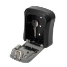 HOME SAFEKEY Számzáras kulcsszéf, masszív alumínium öntvény, négyjegyű számkód, 10.000 elvi kódvariáció, falra rögzítendő, kültérre is