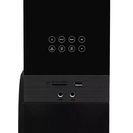SAL 200BT multimédiás hangdobozpár, 2 x 80 W, 3 utas Bass-reflex, Bluetooth, USB, SD, FM, 2 x RCA, 2 x 6,3mm jack, EQ