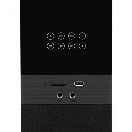 SAL 250BT Nagy teljesítményű aktív Hangfalpár - FM rádió - karaoke funkció Multimédia Bluetooth hangfal szett • tradicionális, tranzisztoros Hi-Fi erősítő • 3-utas, bassz-reflex kivitel, 2 x 120 W