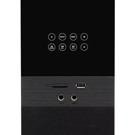 SAL, SAL 250 BT multimédiás hangdobozpár, 2 x 120 W, 3 utas Bass-reflex, BT, USB, SD, FM, 2 x RCA, 2 x 6,3mm jack, EQ