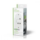 CATV erősítő | Nyereség: 18 dB | 40 - 862 MHz | Kimenő csatlakozók száma: 2 | Teljesítmény szabályzás | Fehér