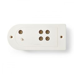   CATV erősítő | Nyereség: 20 dB | 40 - 862 MHz | Kimenő csatlakozók száma: 4 | Teljesítmény szabályzás | Fehér