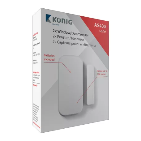 Ajtó / ablak Érzékelő - SAS-ALARM400