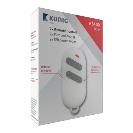 Távirányító - SAS-ALARM400