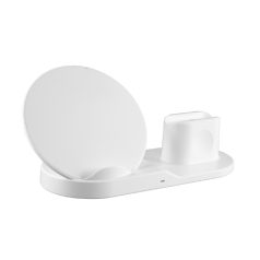   Home SA 2000Qi vezeték nélküli töltő, 3in1, telefon, óra, fülhallgató, Qi szabvány, USB-C