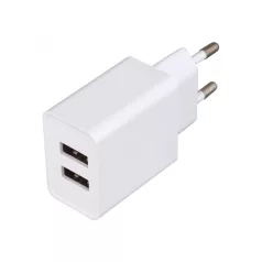   Home SA 24USB hálózati töltő, 2db megosztott USB kimenet, egyidejűleg 2 készülék tölthető