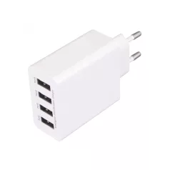   Home SA 50USB USB hálózati töltő, nagyáramú gyorstöltés, 4db 5V/3,1 A megosztott USB kimenet