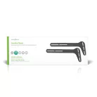 Soundbar Tartó | A következő típusokkal kompatibilis:: Univerzális | TV-Hez Csatlakoztatott | 15 kg | Rögzített | Acél | Fekete