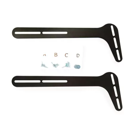 Soundbar Tartó | A következő típusokkal kompatibilis:: Univerzális | TV-Hez Csatlakoztatott | 15 kg | Rögzített | Acél | Fekete