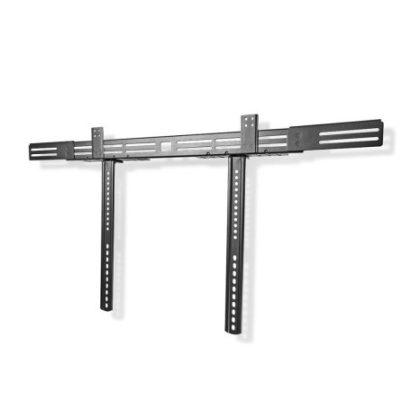 Soundbar Tartó | A következő típusokkal kompatibilis:: Univerzális | TV-Hez Csatlakoztatott | 10 kg | Mélységi állítás | Acél | Fekete