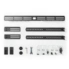Soundbar Tartó | A következő típusokkal kompatibilis:: Univerzális | TV-Hez Csatlakoztatott | 10 kg | Mélységi állítás | Acél | Fekete