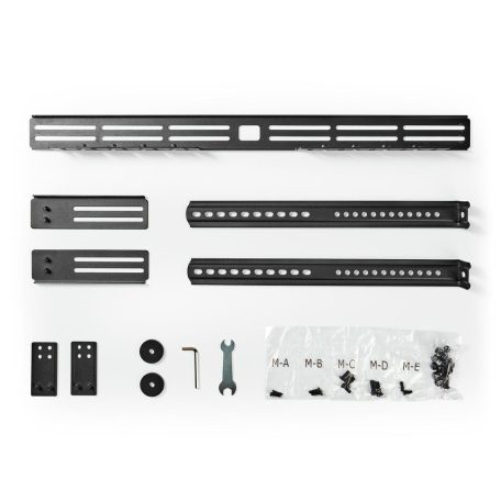 Soundbar Tartó | A következő típusokkal kompatibilis:: Univerzális | TV-Hez Csatlakoztatott | 10 kg | Mélységi állítás | Acél | Fekete