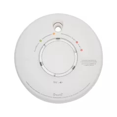  FireAngel SCB10-INT kombinált szén-monoxid vészjelző és füstérzékelő, beépített, nem cserélhető lítium elem, 10 év várható üzemidő, fehér