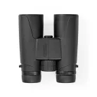 Binokuláris | Nagyítás: 10 x | Objektív átmérője: 42 mm | Látómező: 96 m | Utazó táskát tartalmaz | Fekete