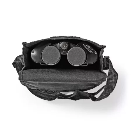 Binokuláris | Nagyítás: 10 x | Objektív átmérője: 60 mm | Látómező: 92 m | Utazó táskát tartalmaz | Fekete