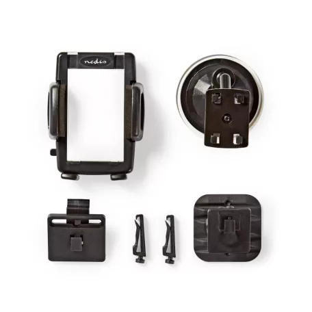 Okostelefon autós tartó | Univerzális | Minimális telefon képernyő méret: 4 " | Maximális képernyő méret: 6.4 " | Állítható Szög