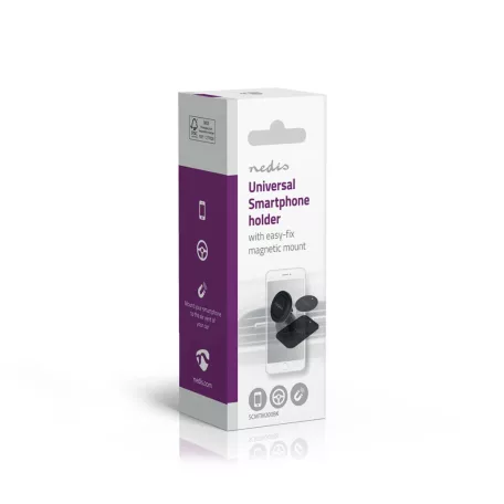 Okostelefon autós tartó | Univerzális | Minimális telefon képernyő méret: 4 " | Maximális képernyő méret: 6.0 " | Rögzített
