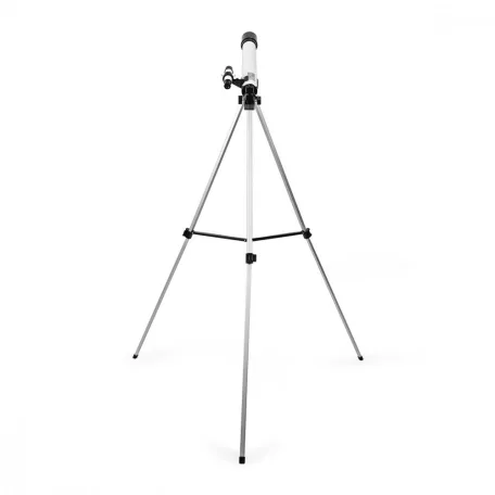 Csillagászati Távcső | Apertúra: 50 mm | Gyújtótávolság: 600 mm | Finderscope: 5 x 24 | Maximális munka magasság: 125 cm | Tripod | Fehér / Fekete