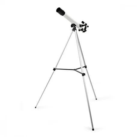 Csillagászati Távcső | Apertúra: 50 mm | Gyújtótávolság: 600 mm | Finderscope: 5 x 24 | Maximális munka magasság: 125 cm | Tripod | Fehér / Fekete